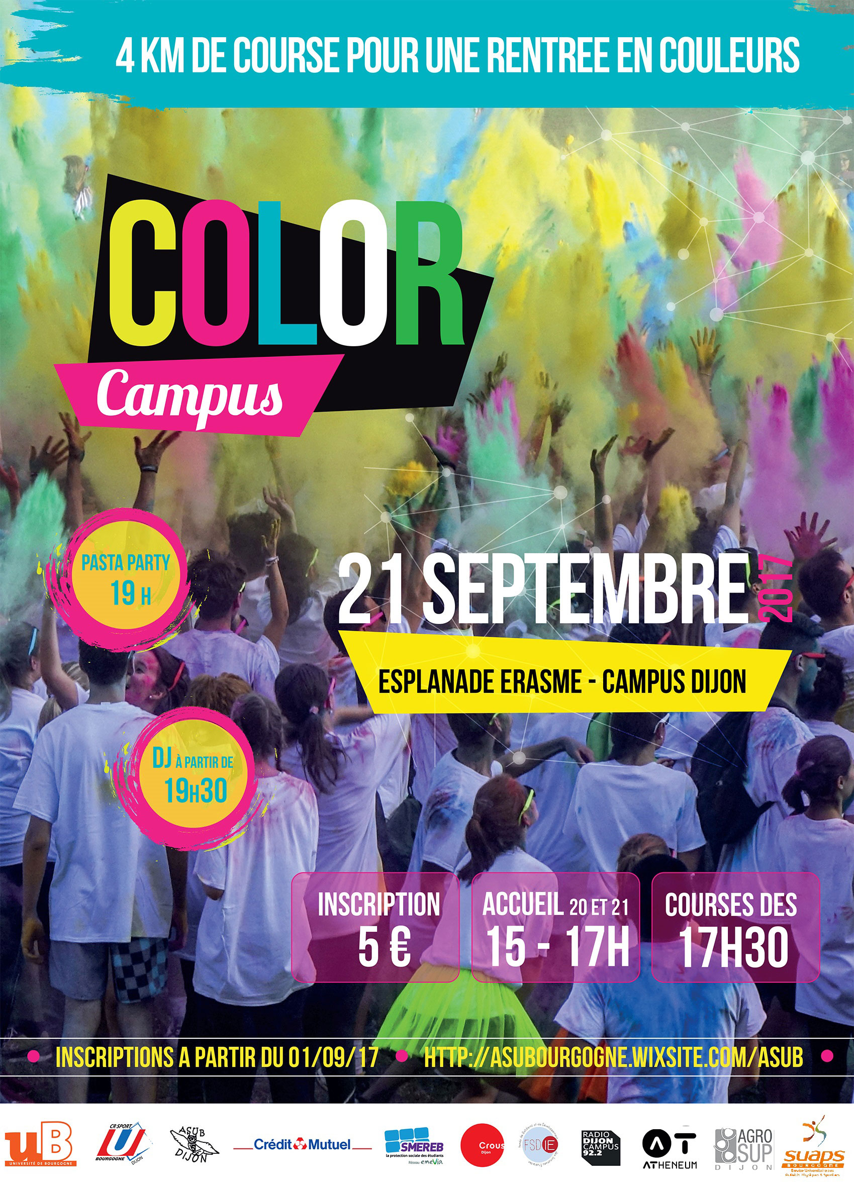 Affiche Color Campus au 31 08 2017