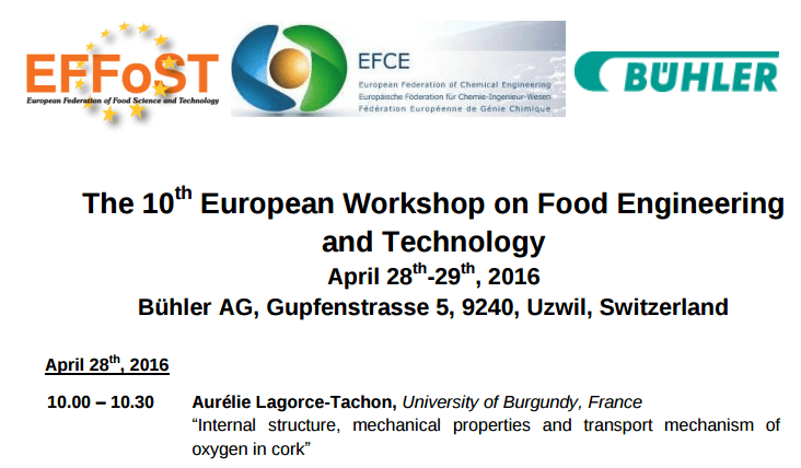 10th European Workshop on Food Engineering and Technology