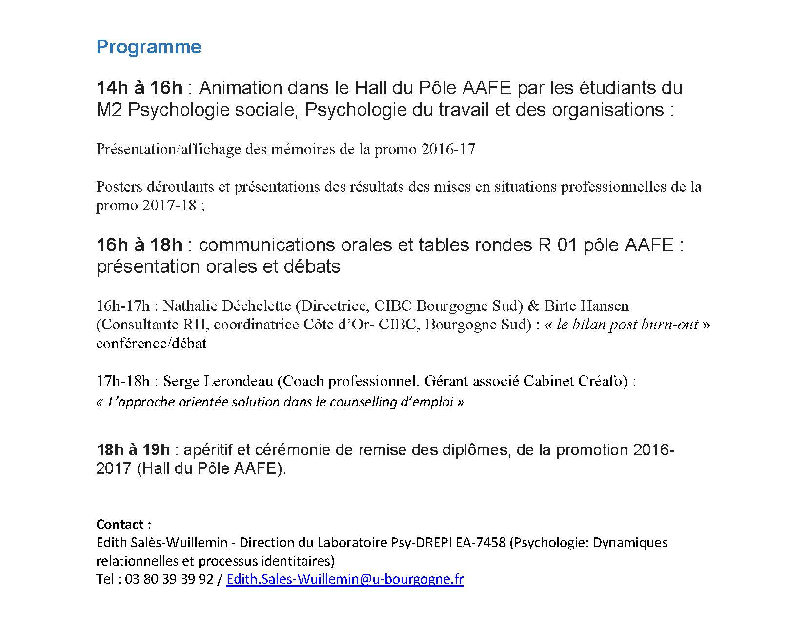colloque psychologue formation professionnalisation Page 2