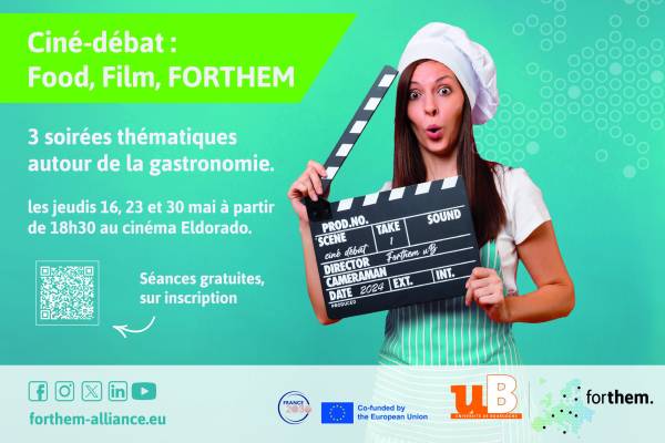 Ciné-débat FORTHEM pour le Printemps de l’Europe : Food, Film, FORTHEM