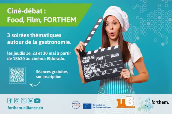 Ciné-débat FORTHEM pour le Printemps de l’Europe : Food, Film, FORTHEM